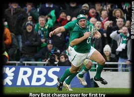 6Ns12 Rory Best try Ireland Wales 